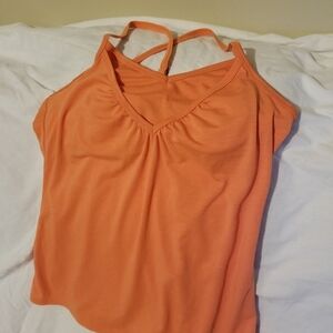🥳HP🥳The North Face Orange Workout Tank M